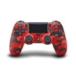 دسته بازی سونی مدل DualShock 4 اسلیم رنگ قرمز طرح ارتشی ( Custom )