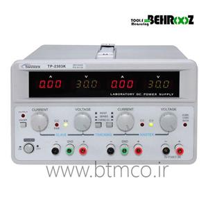 منبع تغذیه دیجیتال دوبل تراکینگ 3 کاناله توین تکس مدل TP-2305C