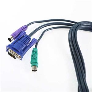 کابل Lotus KVM PS/2 1.5m Lotus USB 2.0 KVM Cable 1.5m