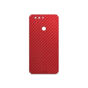 برچسب پوششی ماهوت مدل Red Fiber مناسب برای گوشی موبایل الفون P8 Mini MAHOOT Cover Sticker for Elephone 