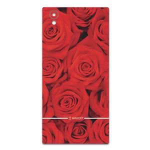 برچسب پوششی ماهوت مدل Red-Flower مناسب برای گوشی موبایل سونی Xperia L1 MAHOOT Red-Flower Cover Sticker for Sony Xperia L1