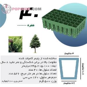 سینی نشاء 40 حفره