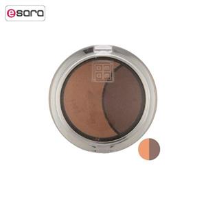 سایه چشم  سری Studio Perfection مدل Duo Eyeshadow شماره 43 دی ام جی ام
