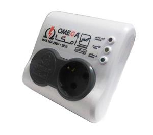 محافظ 2 خانه امگا مخصوص کولر گازی مدل P1000 Omega P1000 Surge Protector