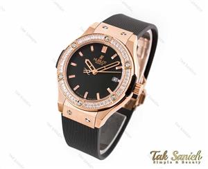 ساعت هابلوت زنانه رزگلد دورنگین Hublot-3275-L 