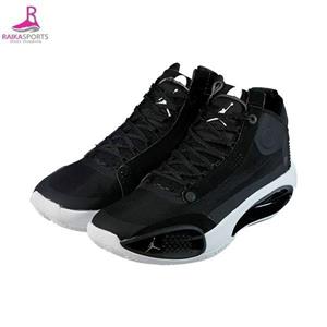 کفش بسکتبال مردانه ایر جردن Air Jordan 34 Black Grey Purple Blue 