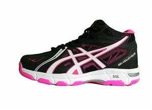 کفش والیبال زنانه اسیکس Asics Gel Volley Elite 2 Black Pink 