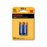 باتری قلمی آلکالاین Kodak مدل Max Alkaline بسته دوعددی