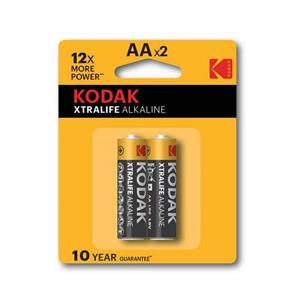 باتری قلمی آلکالاین Kodak مدل Xtralife بسته دوعددی