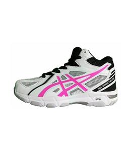 کفش والیبال زنانه اسیکس Asics Gel Volley Elite 2 White Pink 