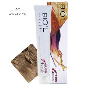 رنگ موی بیول سری Walnut مدل بلوند گردویی روشن شماره 8.9 Biol Walnut Light Walnut Hair Color 8.9