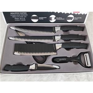سرویس چاقوی آشپزخانه 6 پارچه زپتر Zepter