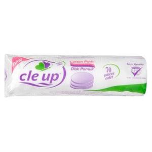 پد پاک کننده آرایش ۷۰ عددی Cle Up