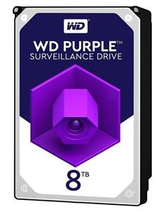 هارددیسک اینترنال وسترن دیجیتال مدل Purple WD۸۲EJRX ظرفیت ۸ ترابایت Western Digital WD82EJRX Purple 8TB Internal Hard Drive