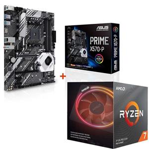 باندل مادربرد ASUS PRIME X570 P به همراه پردازنده AMD RYZEN 7 3700X 