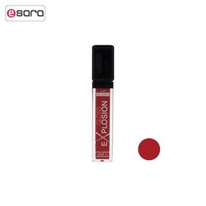 رژ لب مایع دی ام جی ام سری Explosion مدل Scarlet Passion شماره 556 DMGM Explosion Scarlet Passion Lip Gloss 556