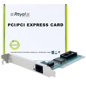 کارت شبکه اینترنال Royal RP-002 PCI-E