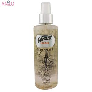 بادی اسپلش مردانه رینو زیت مدل LALIQUE WHITE حجم 250 میلی لیتر