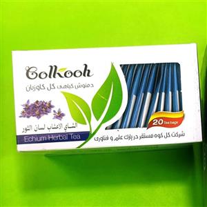 دمنوش کیسه ای گل گاوزبان ۲۰ عددی دکتر بین