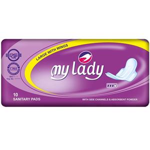 نوار بهداشتی مای لیدی سایز بزرگ My Lady Larg Sanitary Pad