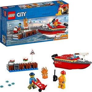 لگو سری City مدل Dock Side Fire 60213