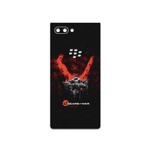 برچسب پوششی ماهوت مدل GEARS-OF-WAR-Game مناسب برای گوشی موبایل بلک بری Key 2