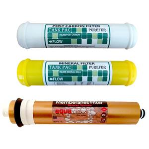 فیلتر دستگاه تصفیه آب تانک پک مدل TANK PAC P-M-A مجموعه ۳ عددی