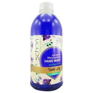 مایع دستشویی Violet Lily وزن 2000 میل شون Schon Violet Lily Silk Protein Moisturizing Hand Wash 2000ml