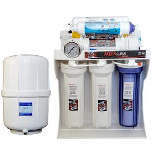 دستگاه تصفیه آب خانگی ۹ مرحله ای آکوآکلر مجهز به نانو گیاهی- قلیایی یونایزر  با روش اسمزمعکوس مدل RO-NATURE3300
