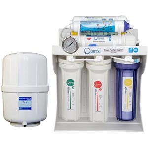 دستگاه تصفیه آب خانگی ۱۰ مرحله ای اولانسی مجهز به نانو گیاهی- قلیایی یونایزر  با روش اسمزمعکوس مدل RO-NATURE1480