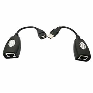 تبدیل اکستندر USB با کابل شبکه مدل 042