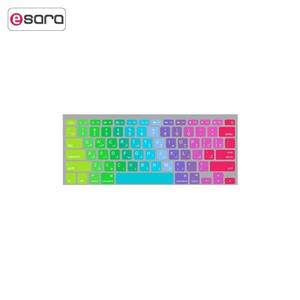 برچسب تزئینی کیبورد ونسونی مدل Colorful به همراه حروف فارسی مناسب برای مک بوک Wensoni Colorful Keyboard Sticker With Persian Label For MacBook