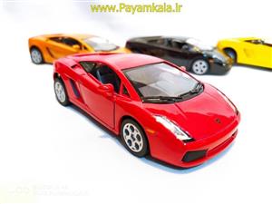 ماشین فلزی لامبورگینی (LAMBORGHINI GALLARDO BY KINSMART) قرمز