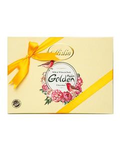 ‌آیدین ​شکلات گلدن مستطیلی کادویی​