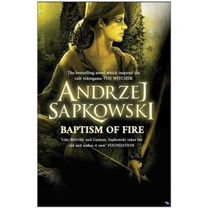 کتاب Baptism of Fire اثر Andrzej Sapkowski انتشارات زبان مهر 