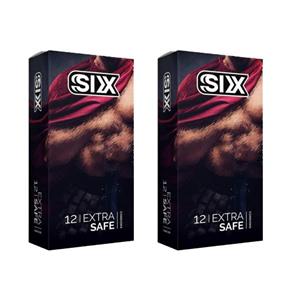کاندوم سیکس مدل Max Safety مجموعه 2 عددی 