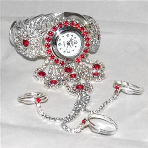 ساعت دستبندی و انگشتری GEM