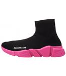 کتانی رانینگ زنانه Balenciaga Speed Trainer black pink