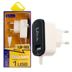 شارژر سیم وصل میکرو یو اس بی Uplus UP 002 یک پورت USB 