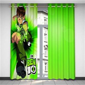 پرده ساتن Guzel مدل بن تن Ben10 سه بعدی 3D