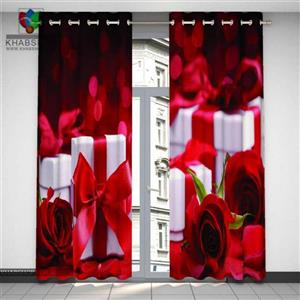 پرده ساتن Guzel مدل جعبه هدیه سه بعدی 3D