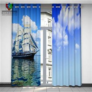 پرده ساتن Guzel مدل کشتی سه بعدی 3D