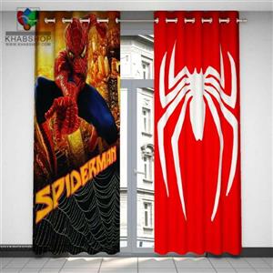 پرده ساتن Guzel مدل مرد عنکبوتی Spiderman سه بعدی 3D