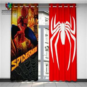 پرده ساتن Guzel مدل مرد عنکبوتی Spiderman سه بعدی 3D 