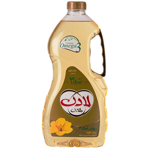 روغن مایع افتابگردان طلایی امگا 1620 گرمی لادن 