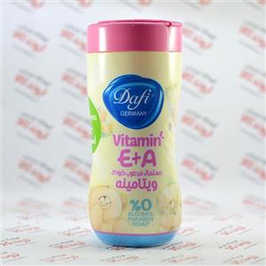 دستمال مرطوب کودک فاقد اسانس استوانه ای 70 عددی دافی dafi baby wipes with vitamin A E 