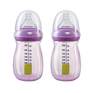 شیشه شیر یومیی مدل N100005-P ظرفیت 260 میلی لیتر بسته 2 عددی Umee N100005-P Baby Bottle 260 ml Pack Of 2