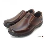 کفش مردانه چرم طبیعی عسلی موناکو 