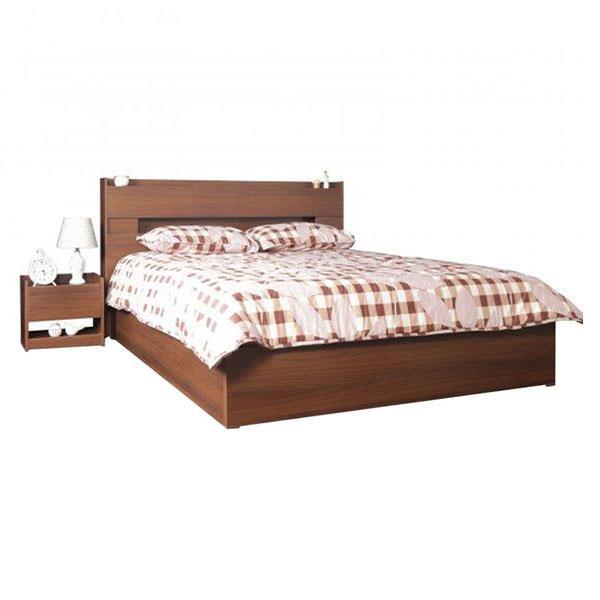 تخت خواب دو نفره بدون کشو آدونیس عرض ۱۶۰