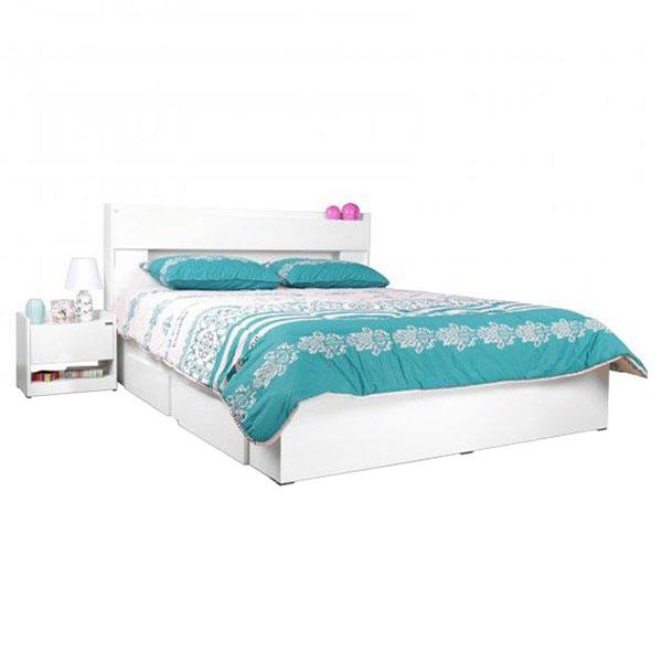 تخت خواب دونفره کشودار آدونیس عرض ۱۶۰